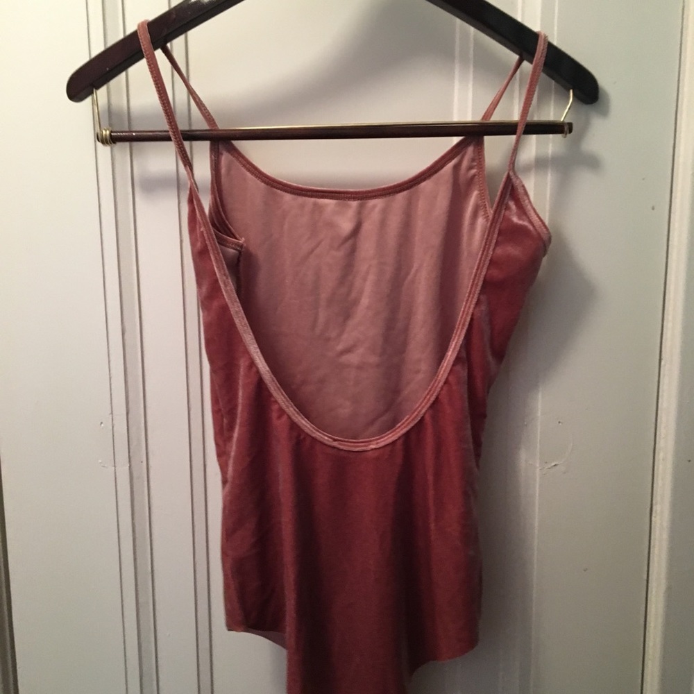 Zara Velvet Pink Bodysuit